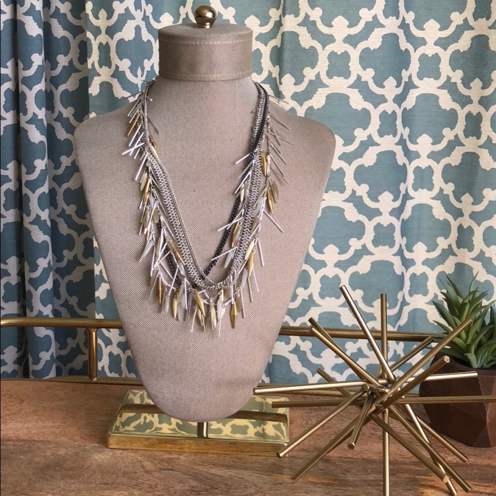 Stella & Dot Freya Fringe Necklace